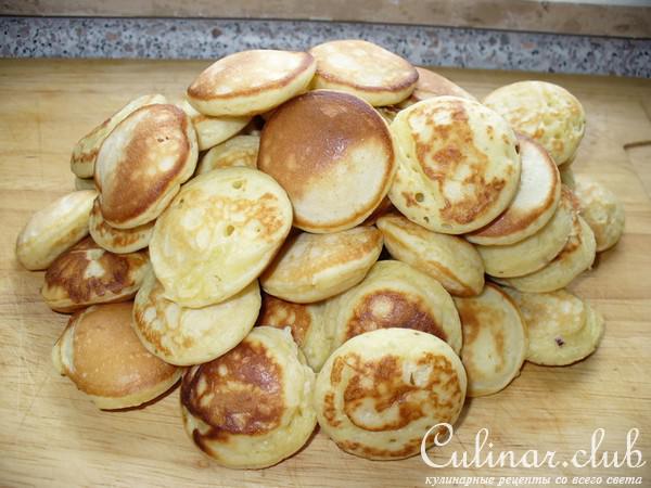 " ЗАВТРАК для ЛЮБИМОГО " или Poffertjes с черничным творогом