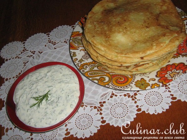 Овощные блины "Дуэт"