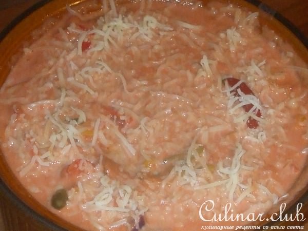 Запеканка макаронная с фаршем и овощами