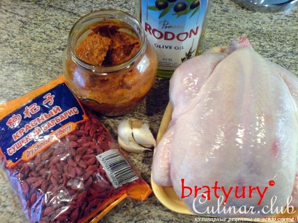Нежная и острая курочка, запечённая в пакете