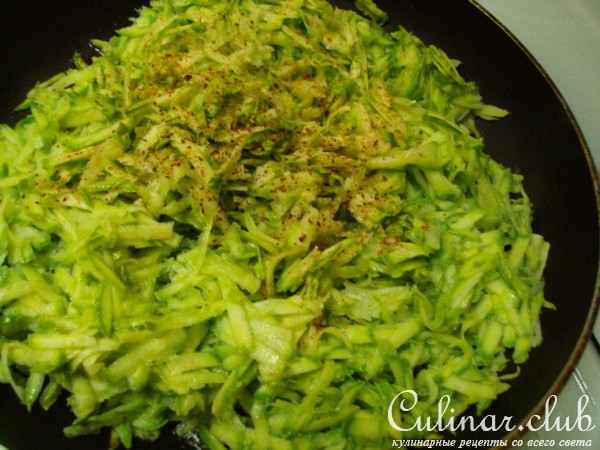 Лазанья с кабачками (вариант)
