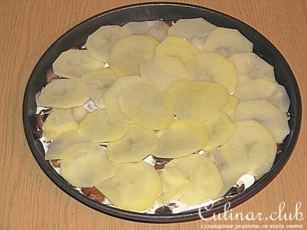Грибная запеканка.