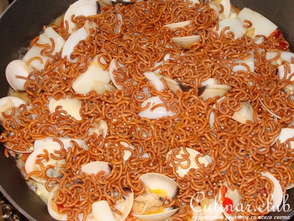 "ФИДЕУА"-паста с мор.продуктами