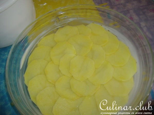 Картофельная запеканка с грибами