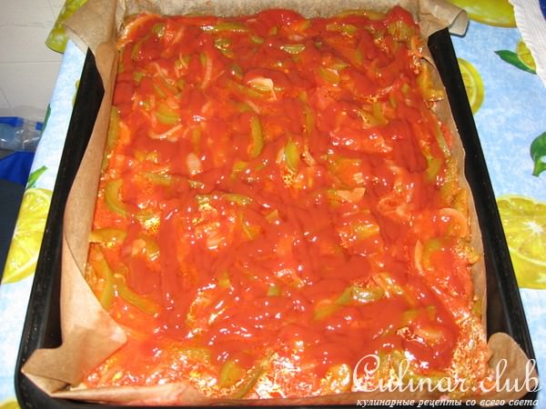 лазанья(остренькая)