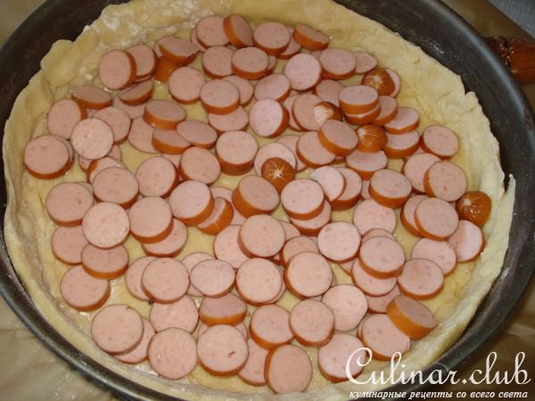 Пицца-Пирог " Грибная "