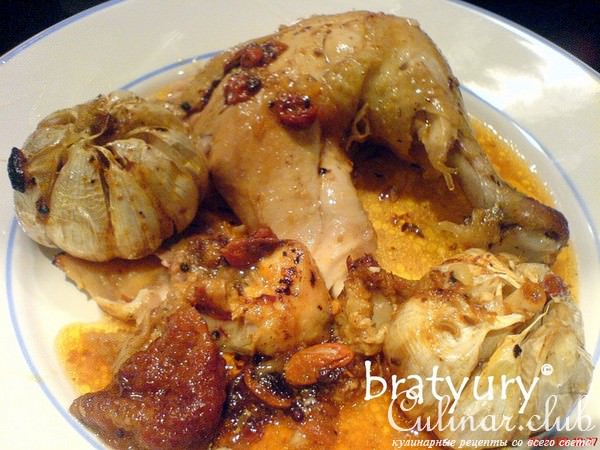 Нежная и острая курочка, запечённая в пакете