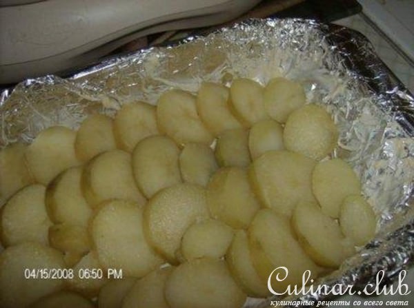 Картофельная запеканка с мясом (вариант)