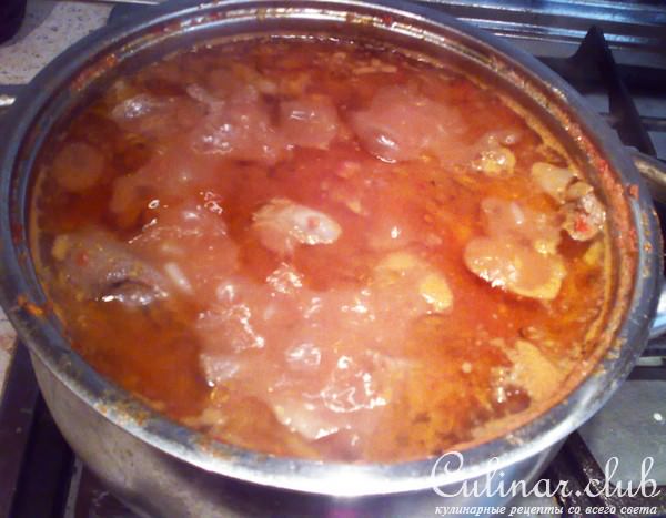 Жаркое из дикой косули(дичь)