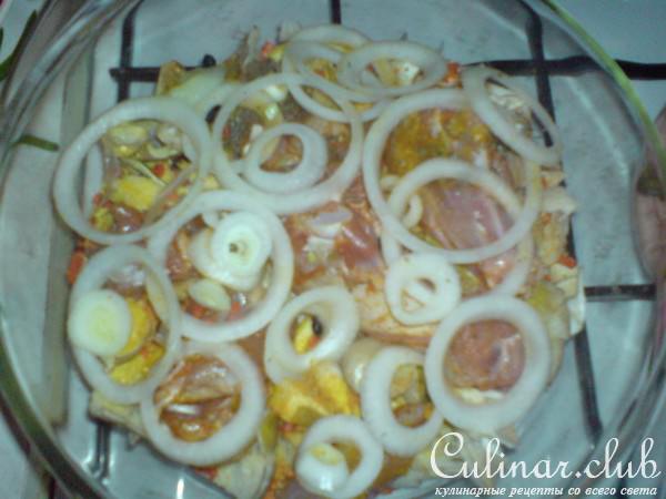 Нежная нутрия с рисом и грибами