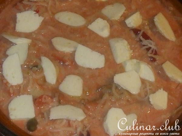 Запеканка макаронная с фаршем и овощами