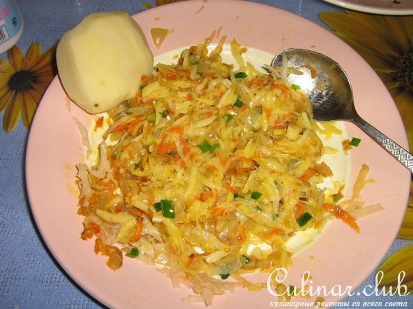 Чебуреки с овощной начинкой