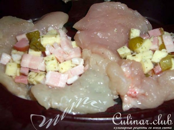 "маффины" из куриных грудок