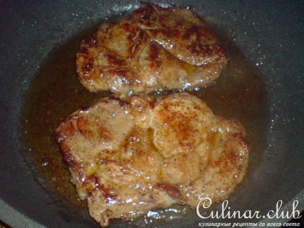 мясо с брынзой