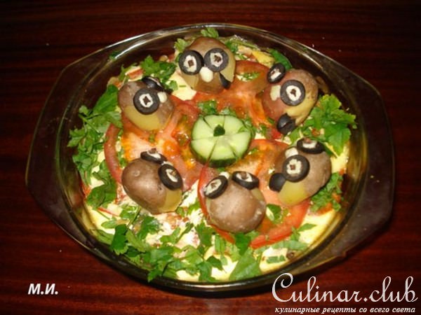 Запеченый картофель "Клуб знатоков"