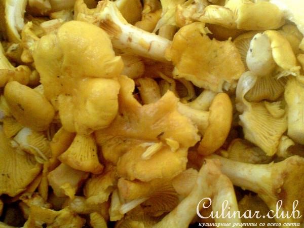 Лисички в сметане и не только или с Днем шахтера!