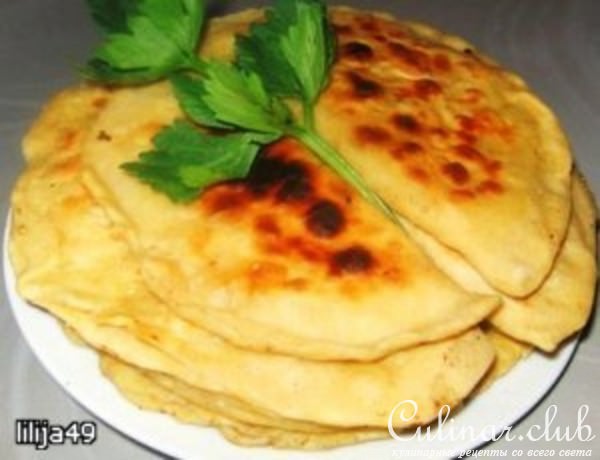 Кутабы с картошкой