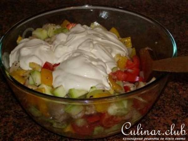 Курочка, да с овощами:)