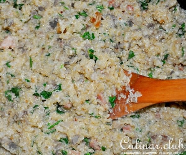 Кинотто с креветочным соусом