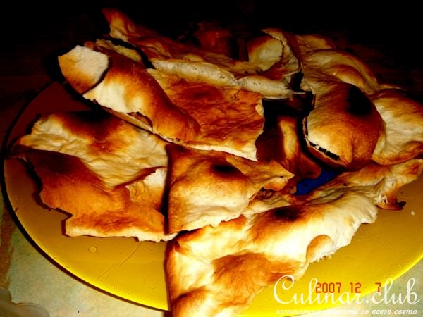 (почти )Чанахи с лепешкой