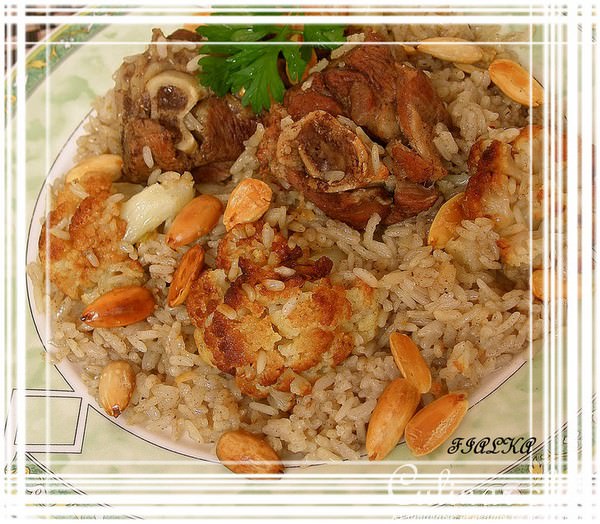 Плов с цветной капустой