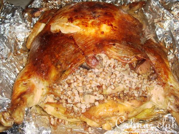 Курица фаршированная