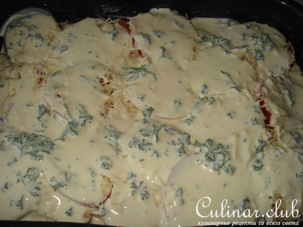 " Шарлотка " с сосиской
