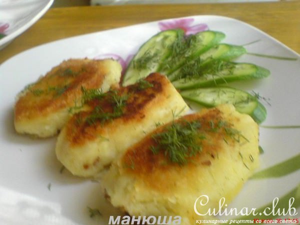 картофельные зразы со шпротами
