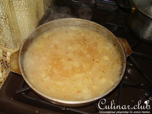 Рис с копченостями и сладким перцем