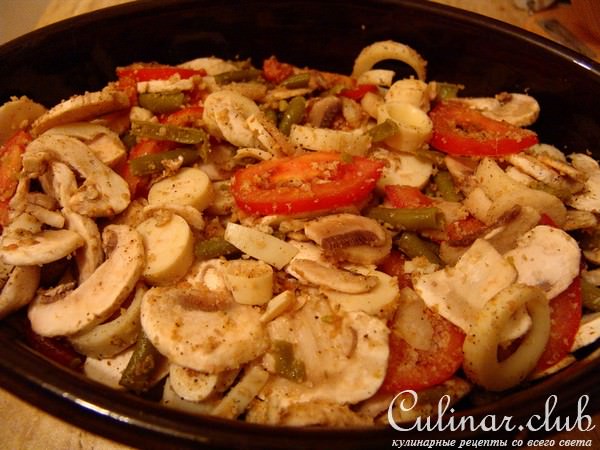 Скоро Новый Год-Рыба запеченая с овощами