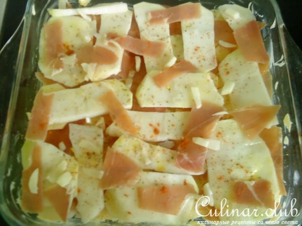 Запеканка нежная с кольраби и хамоном :) ДУЭЛЬ
