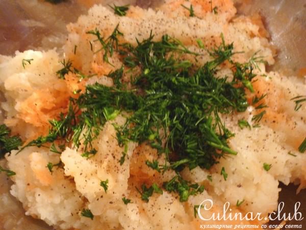 Капустные котлеты с сыром( вкус детства моего принца)