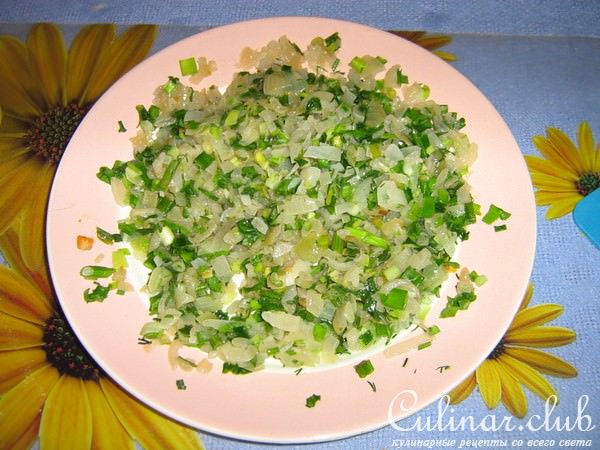 Чебуреки с овощной начинкой