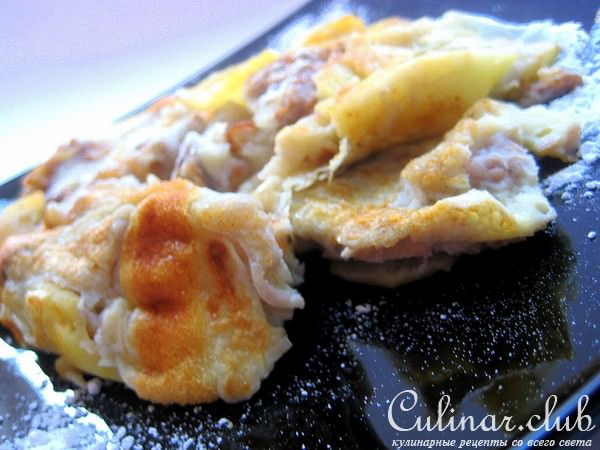 Kaiserschmarrn с орешками (упрощенный вариант).