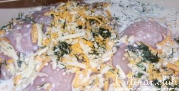 Куриные рулетики в молоке