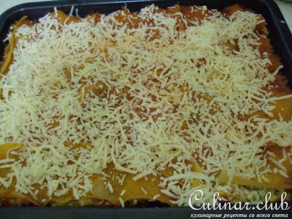 Лазанья с кабачками (вариант)