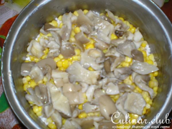 Рисовый пирог "Слоенка"