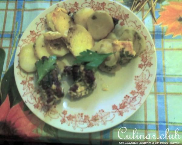 Рулетики с сыром