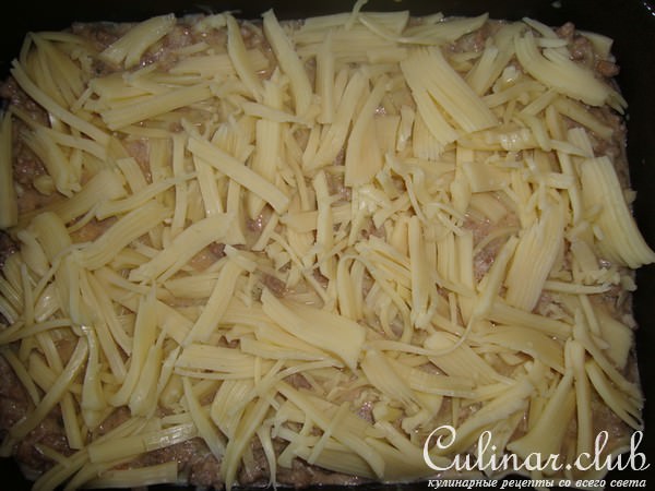 Лазанья с мясом, тесто для лазаньи.