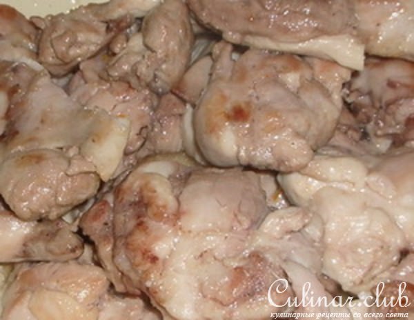 Итальянский пирог с курицей и кабачком