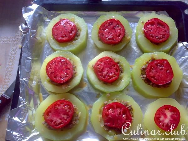 Кабачки фаршированные