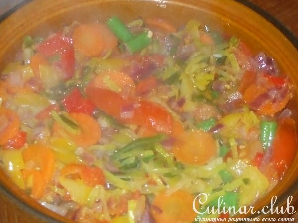 Запеканка макаронная с фаршем и овощами