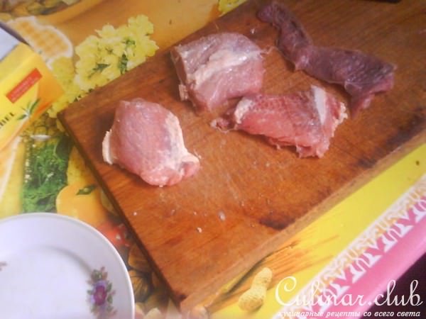Острейшее мяско с огурчиком