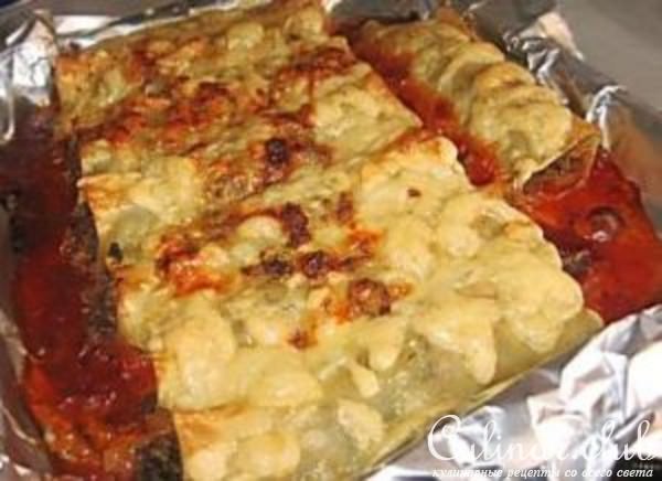Канелоне с разными начинками