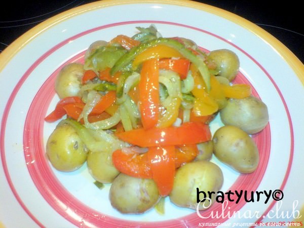 Ужин из овощей с картофелем - простой и продвинутый рецепт мужской кулинарии