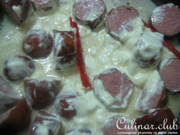 Сардельки под соусом СССР.