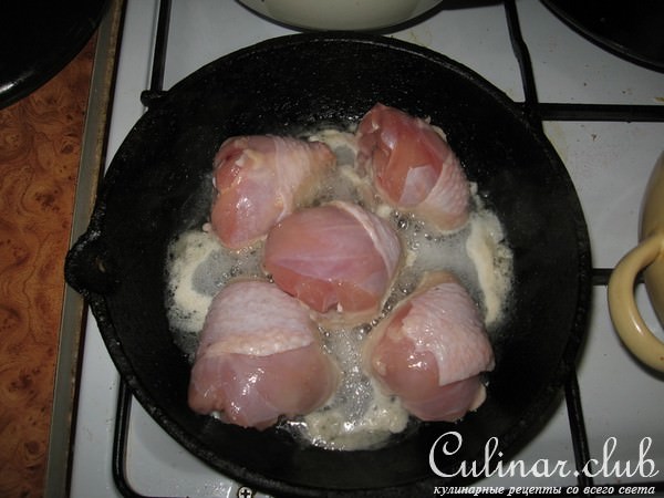 Каркуфка в сырном кляре (мой вариант)