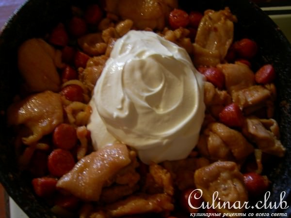 Паприкаш из курицы