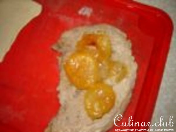 Свинина с курагой в тесте