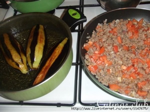Карныярык (фаршированные баклажаны)